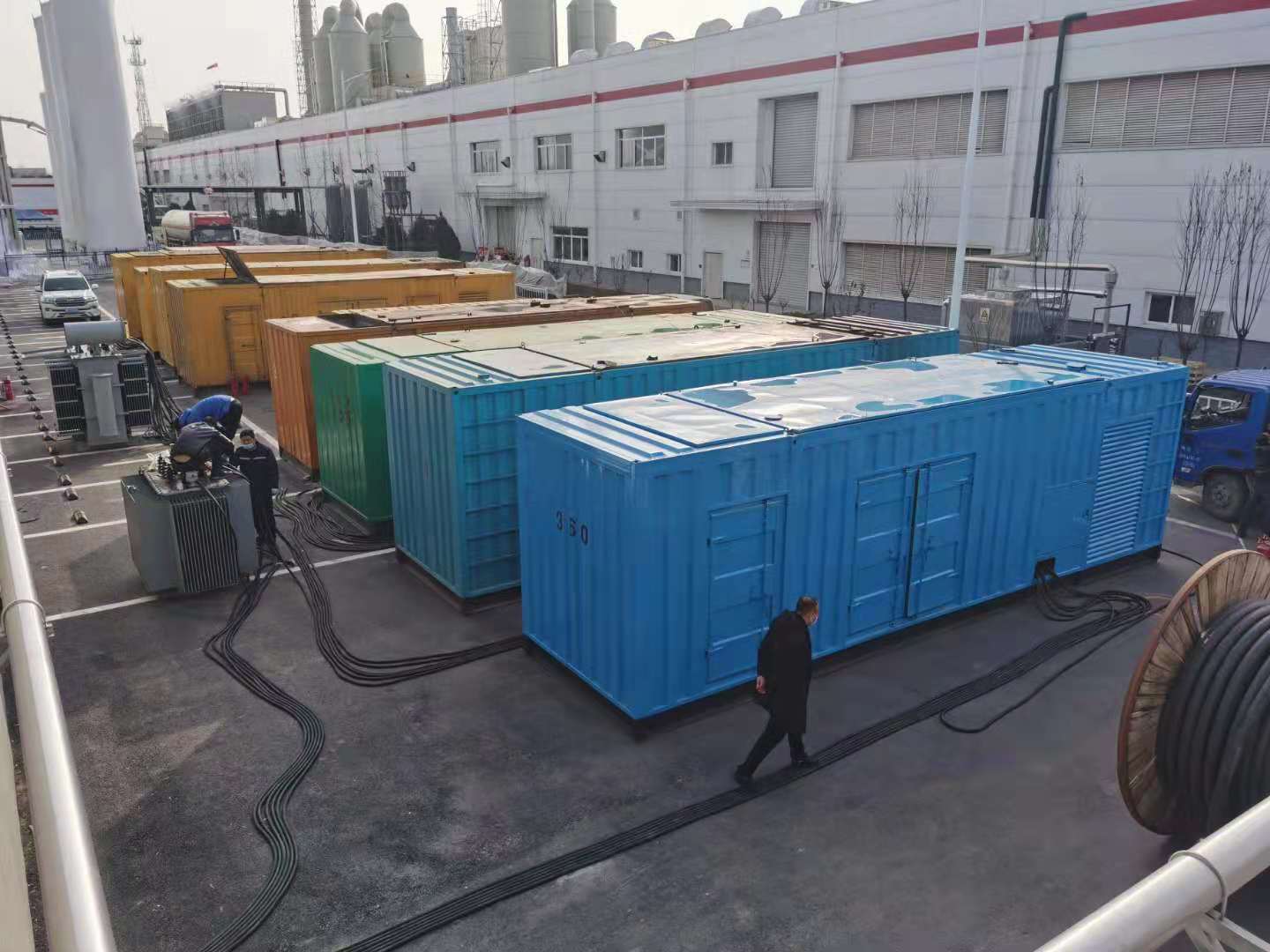 齐河发电机出租-两相发电机与三相发电机有何区别?
